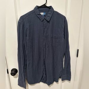 14th & Union Blue Button Up - Size Large (L)